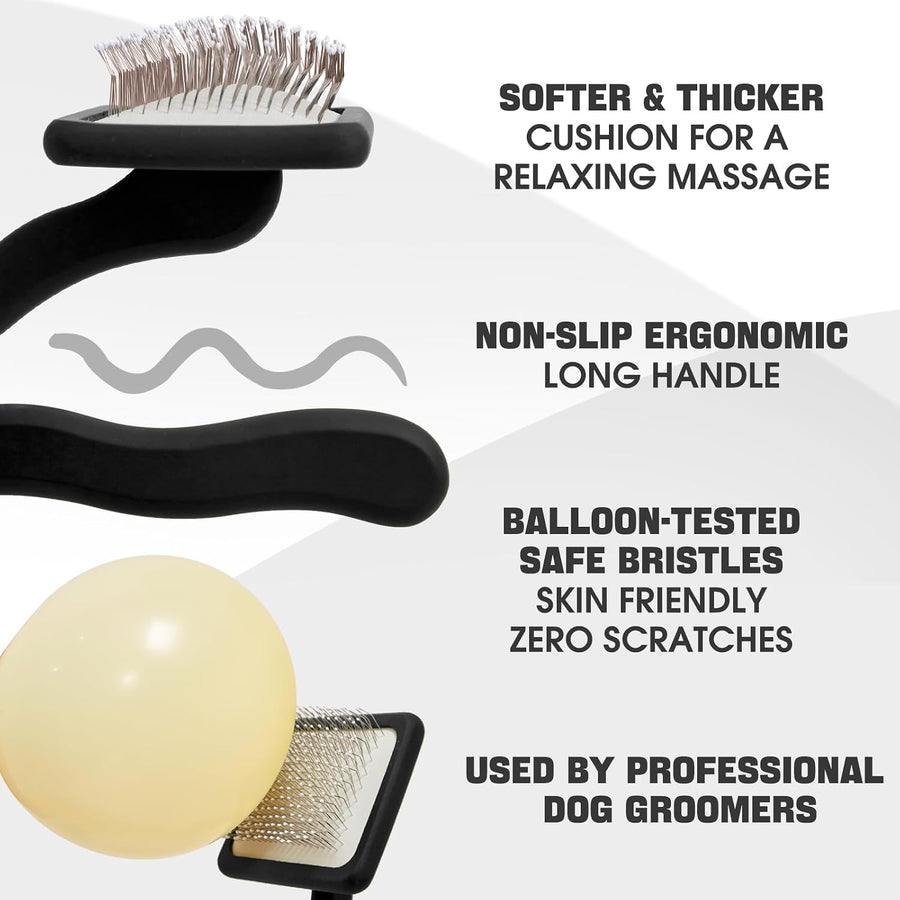Dog Slicker Brush for Dogs Grooming Kit 5PCS Long Haired Doodles