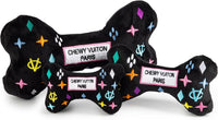 Chewy Vuiton Bone Plush Dog Toy, Designer Parody Toy