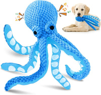 Dog Toys for Large Dogs：Squeaky Interactive Dog Toys with Soft Fabric for All Breed Sizes- Puppy Toys to Keep Them Busy