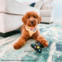 Chewy Vuiton Bone Plush Dog Toy, Designer Parody Toy