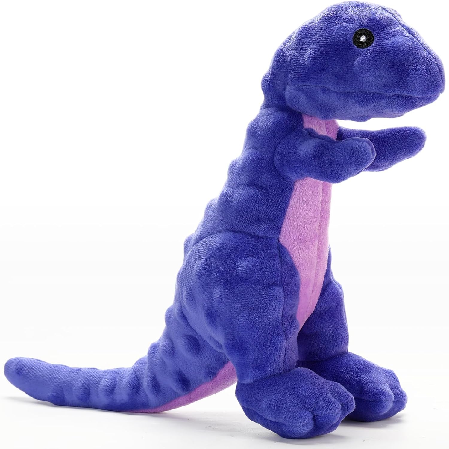Squeaky Dog Toys Tough Chew Toys for Medium Small Puppy Dogs Stuffed Dinosaur Plush Dog Toy to Keep Them Busy