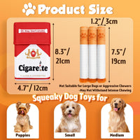 3 Pack Funny Dog Toys for Small Medium Dogs, Squeaky Dog Pet Toy