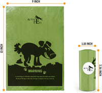 Dog Poop Bag, Extra Thick Dog Waste Bags, Leak-Proof, Easy-Tear, Strong Doggy, Lavender-Scented Waste Bags Eco-Friendly Doggie Bags