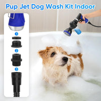 Dog Shower Attachment Water Hose Nozzle Sprayer Set