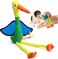 Large Squeaky Dog Toys - Plush Crinkle Dog Toy for Small, Medium, and Large Breeds - Fun for Indoor Puppies and Senior Pups Playing