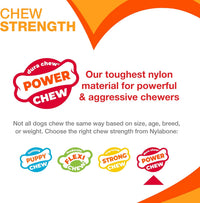 Power Chew Customer Favorites Dog Chew Toys, 3 Count, Large | Flavor Medley, Peanut Butter, and Beef Flavor, Durable Dog Toys for Aggressive Chewers, for Large Breeds up to 50 Lbs