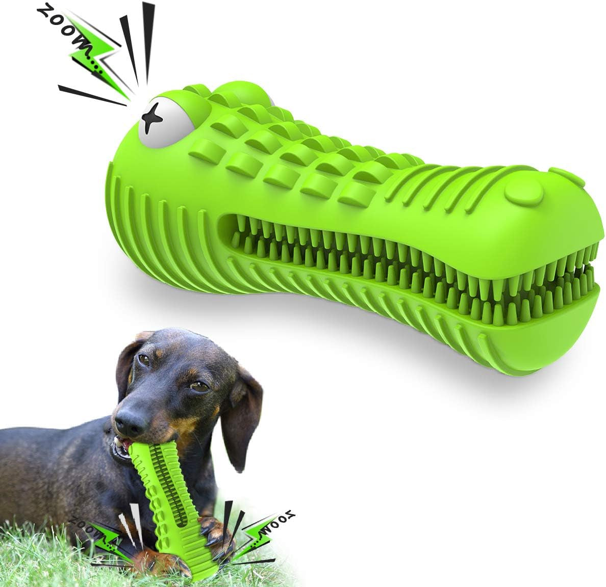 Dog Toys for Aggressive Chewers Large Medium Breed Indestructible Chew Toys | Squeaky Interactive Tough Extremely Durable Dogs Toys to Keep Them Busy