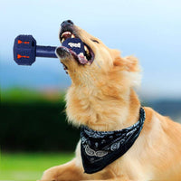 Upgrade Mango Dumbbells Dog Toys for Aggressive Chewers Boredom and Stimulating,Interactive Durable Dog Toys Tough Natural Rubber Dumbbell Toy for Large Medium Dogs