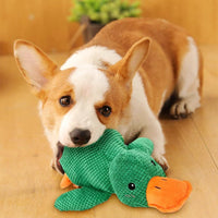 2025 Upgraded Dog Toys for Aggressive Chewers, New Duck Dog Toys for Large Dogs, Puppy Toys Indestructible for Large Medium Small Dogs (Yellow, M-8.66 * 9.87In)