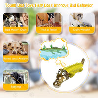 Indestructible Dog Chew Toys for Aggressive Chewers | Boredom and Stimulating Dog Toys for Medium&Large Breed for Teeth Cleaning and Training