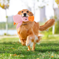 2025 Upgraded Dog Toys for Aggressive Chewers, New Duck Dog Toys for Large Dogs, Puppy Toys Indestructible for Large Medium Small Dogs (Yellow, M-8.66 * 9.87In)