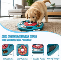 Dog Puzzle Toy, Enrichment Toys for Dogs Training IQ & Treat Brain Games, Dog Toys to Keep Them Busy, Mental Stimulation for Dogs, Puppy Toy for Treat Dispensing, Puzzle for Small, Medium, Cats