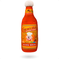 - Sauce Bottle Dog Toy - Plush Squeaky Funny Parody for Birthday - Cute Puppy Gifts for Small, Medium, Large Dogs (Chewlula)