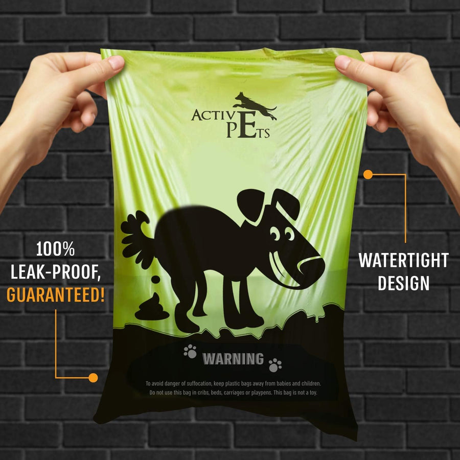 Dog Poop Bag, Extra Thick Dog Waste Bags, Leak-Proof, Easy-Tear, Strong Doggy, Lavender-Scented Waste Bags Eco-Friendly Doggie Bags
