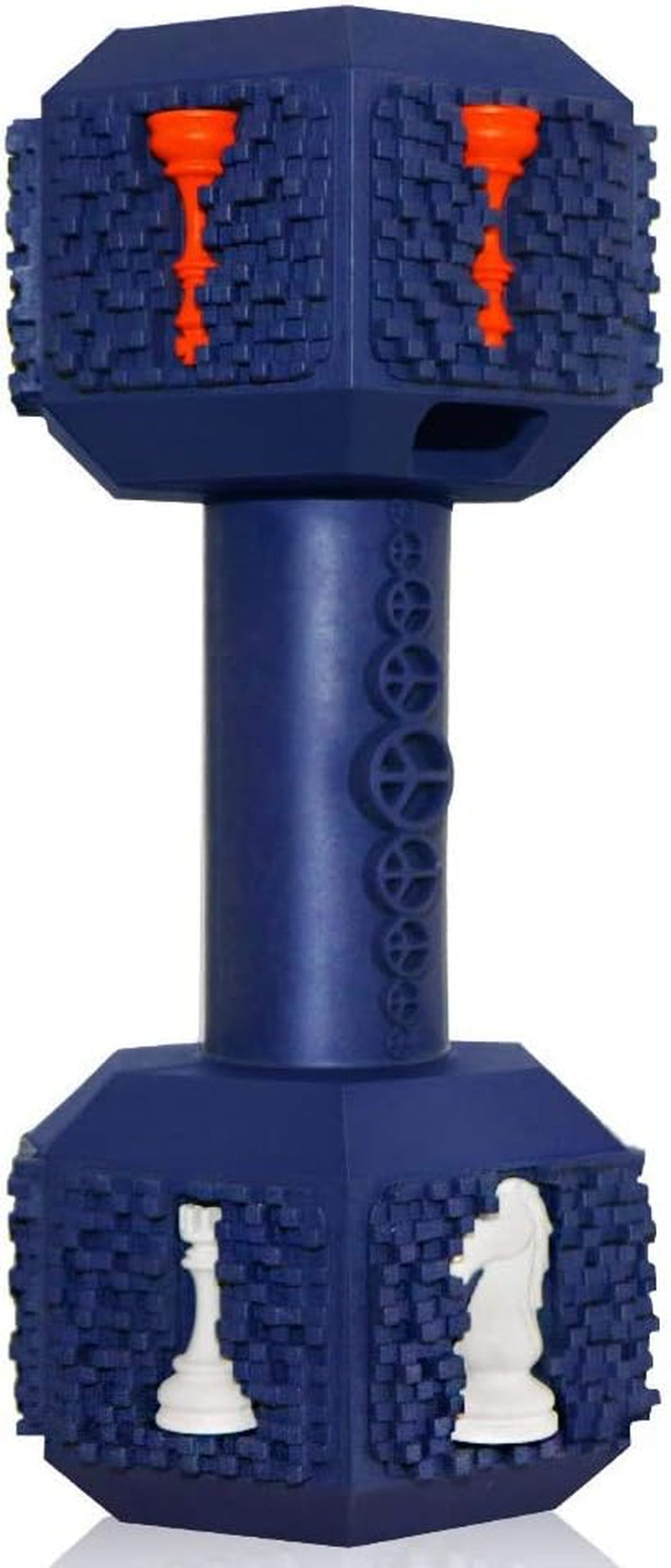 Upgrade Mango Dumbbells Dog Toys for Aggressive Chewers Boredom and Stimulating,Interactive Durable Dog Toys Tough Natural Rubber Dumbbell Toy for Large Medium Dogs