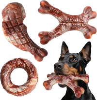 Tough Dog Toys for Aggressive Chewers 3 Pack,Indestructible Dog Toy for Small/Medium/Large//Extra Large Dogs Dogs,120Lbs Under