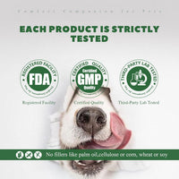 Dog Teeth Cleaning Powder, Dog Dental Powder for Teeth Cleaning and Dog Breath Fresh for Dogs with Probiotic & Tartar Remover, Plaque off Dog Tooth Cleaning (80G)