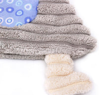 No Stuffing Dog Toys with Squeaker, Durable Dog Chew Toys, Small Dogs & Puppies, Rabbit & Elephant