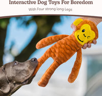 No Stuffing Dog Toys 5 Pack, Crinkle Interactive Dogs Toy for Boredom, Puppy Toys for Teething to Keep Them Busy, Cute Squeaky Dogs Toy for Small, Medium, and Large Breed