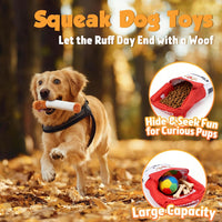 3 Pack Funny Dog Toys for Small Medium Dogs, Squeaky Dog Pet Toy