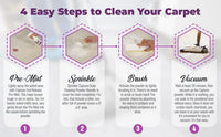 Capture Carpet Cleaner Kit 40 Oz Stain Remover Deodorizer Safe for All Carpets